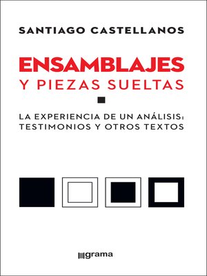 cover image of Ensamblajes y piezas sueltas